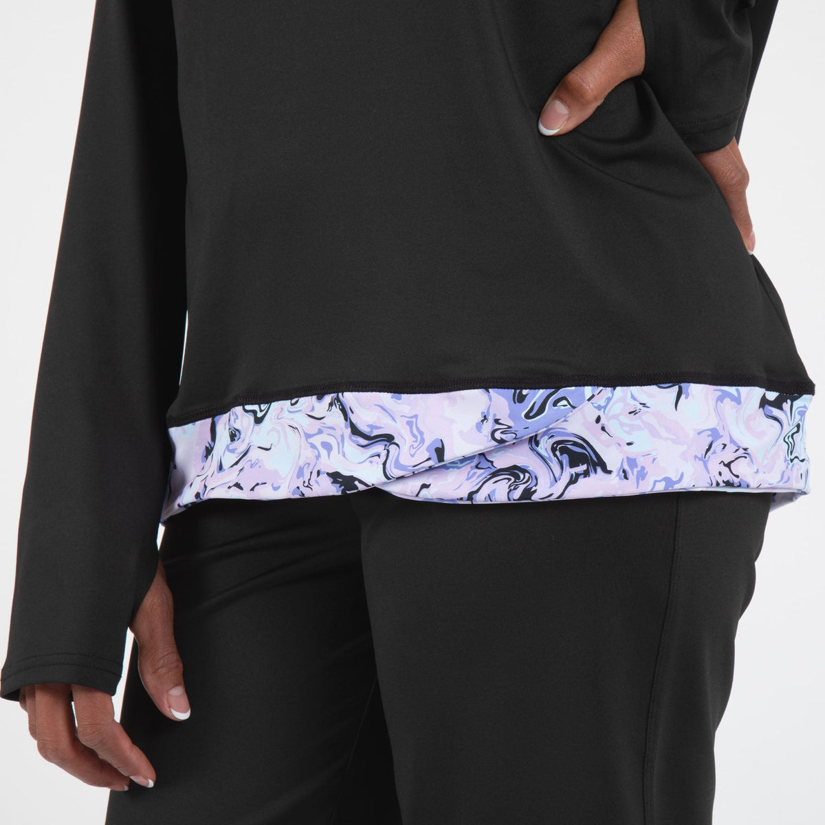 Women's Paw Print Yoga Crossover Set – Cute Animal Print Activewear