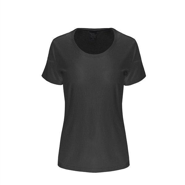Women's Bamboo Cotton Scoop Neck Tee – Soft Sustainable Everyday T-Shirt