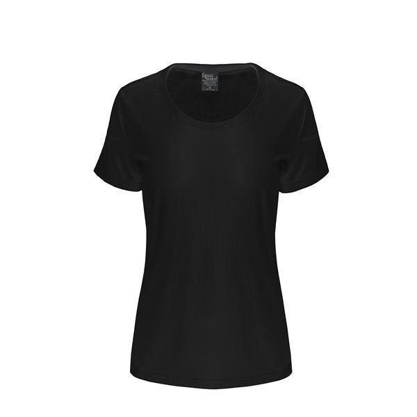 Women's Bamboo Cotton Scoop Neck Tee – Soft Sustainable Everyday T-Shirt