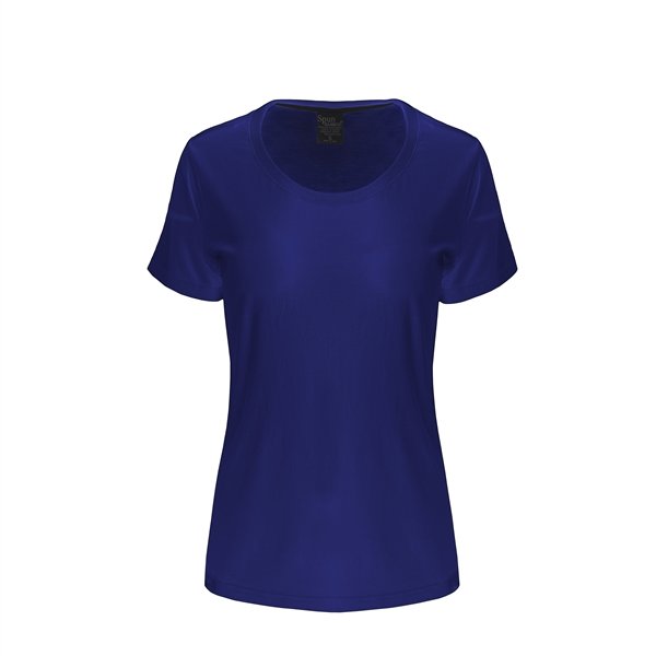 Women's Bamboo Cotton Scoop Neck Tee – Soft Sustainable Everyday T-Shirt